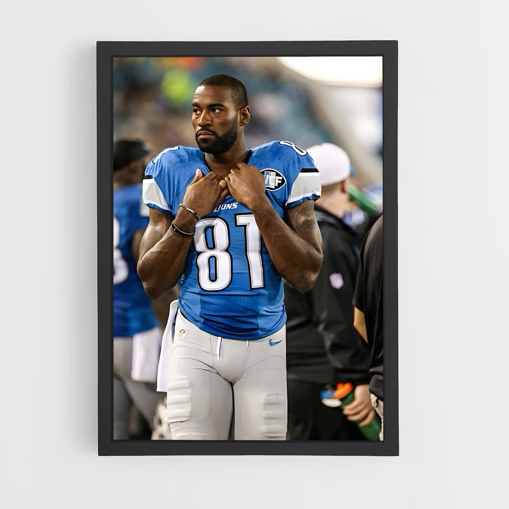 ap-calvin johnson-3 cadre Noir