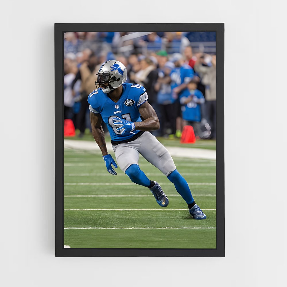 ap-calvin johnson-4 cadre Noir
