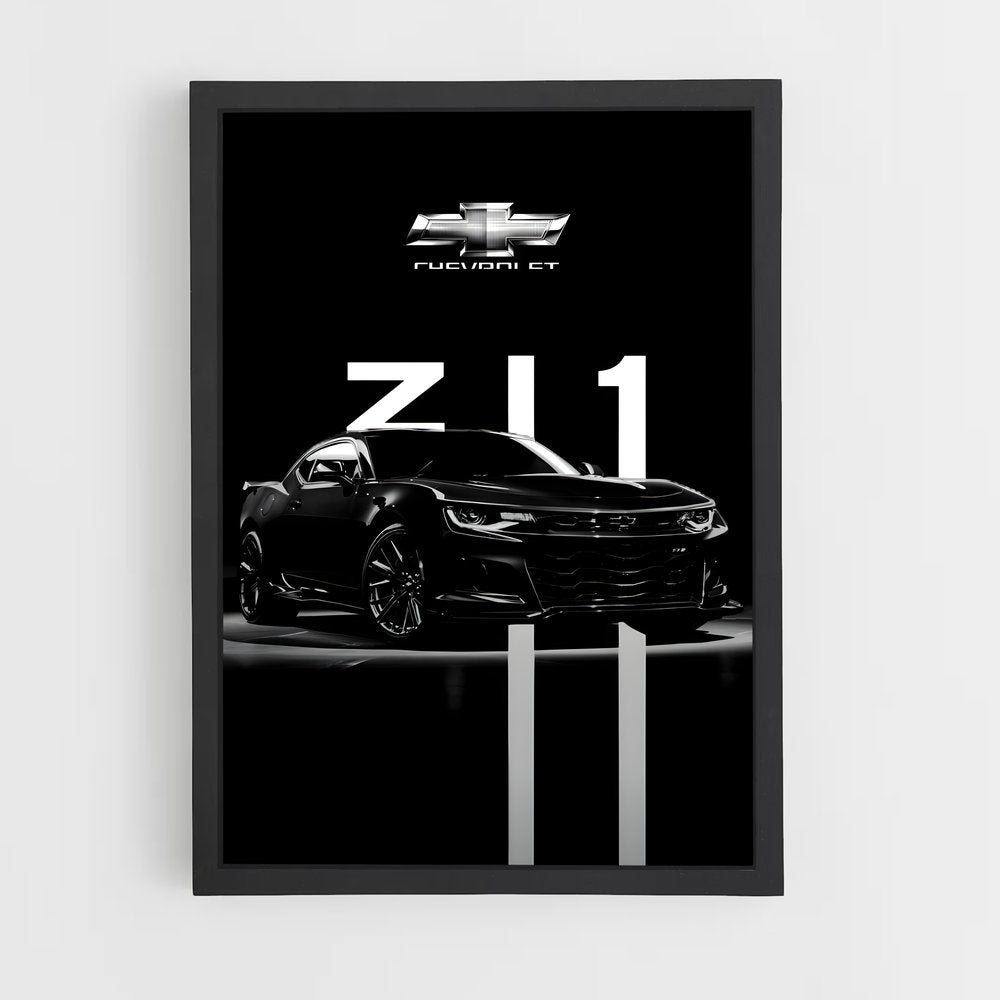 ap-camaro zl1-3 cadre Noir
