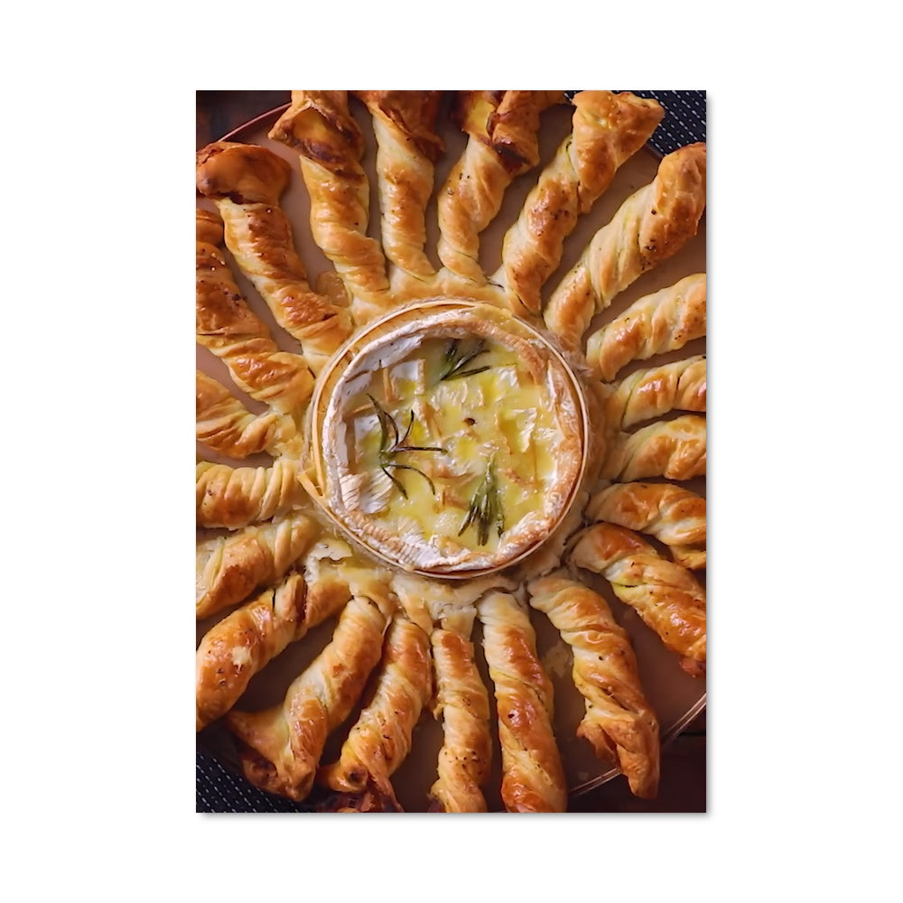 Poster Plaisirs Gourmands