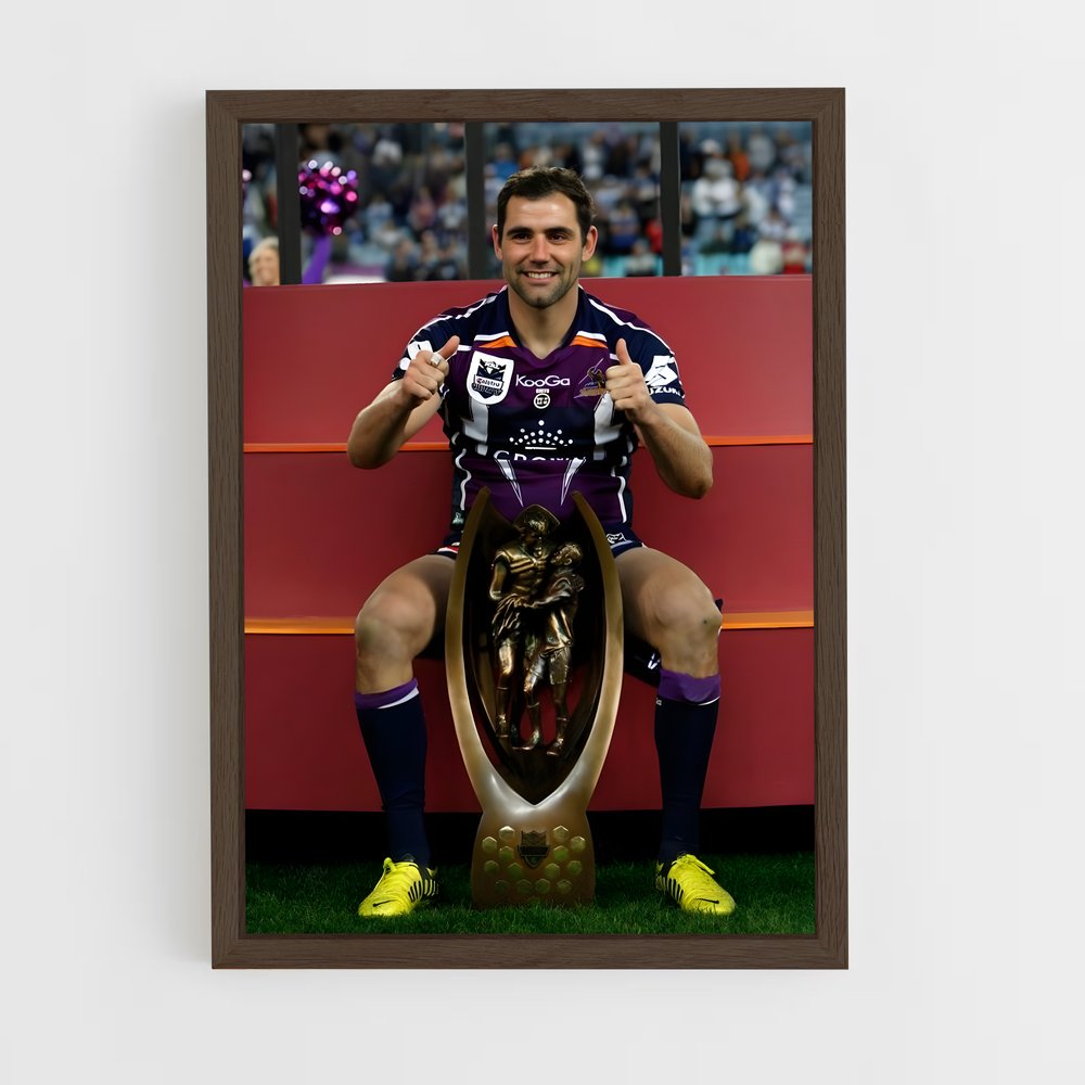 ap-cameron smith-3 cadre Bois foncé