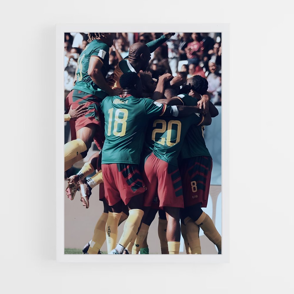 ap-cameroon national football team-1 cadre Blanc