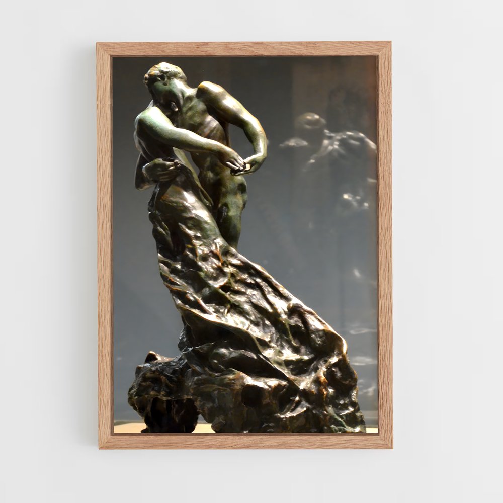 ap-camille claudel sculptures-10 cadre Bois clair