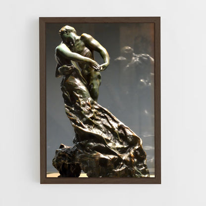 ap-camille claudel sculptures-10 cadre Bois foncé