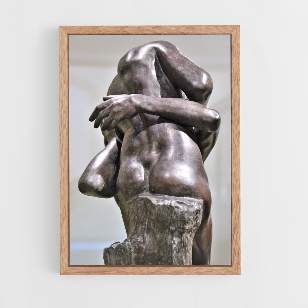 ap-camille claudel sculptures-5 cadre Bois clair
