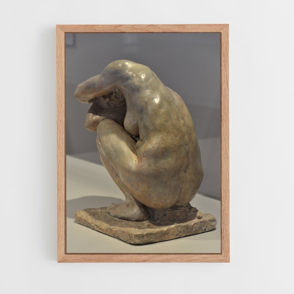ap-camille claudel sculptures-8 cadre Bois clair