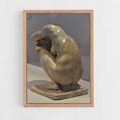 ap-camille claudel sculptures-8 cadre Bois clair