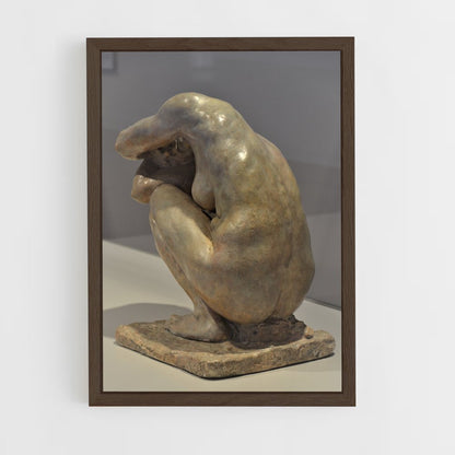 ap-camille claudel sculptures-8 cadre Bois foncé
