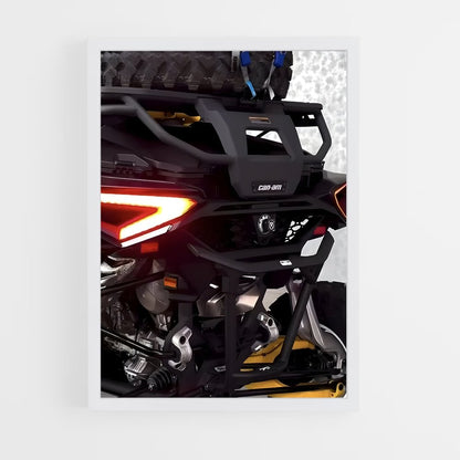 ap-can-am maverick-1 cadre Blanc