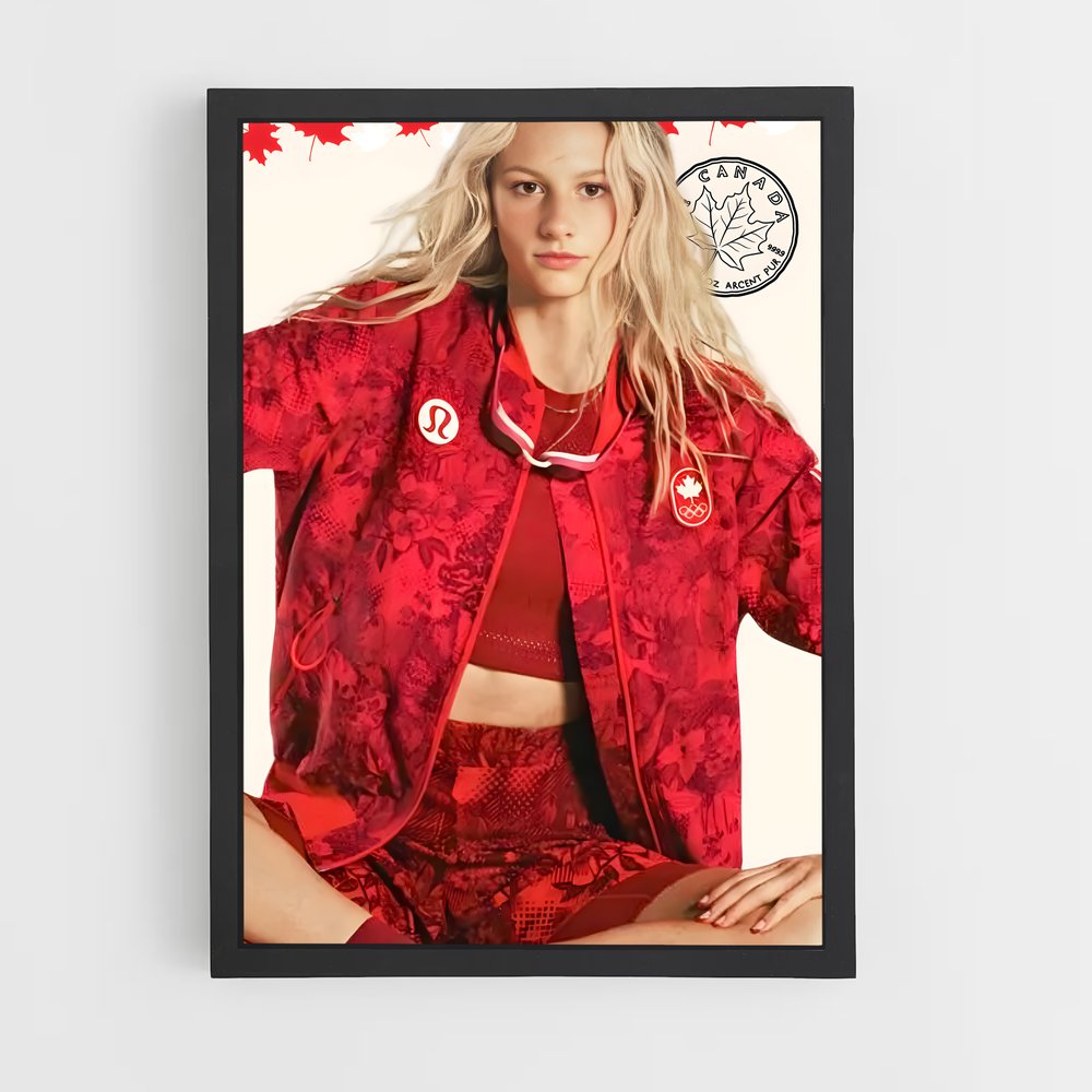 ap-canada olympic team-2 cadre Noir