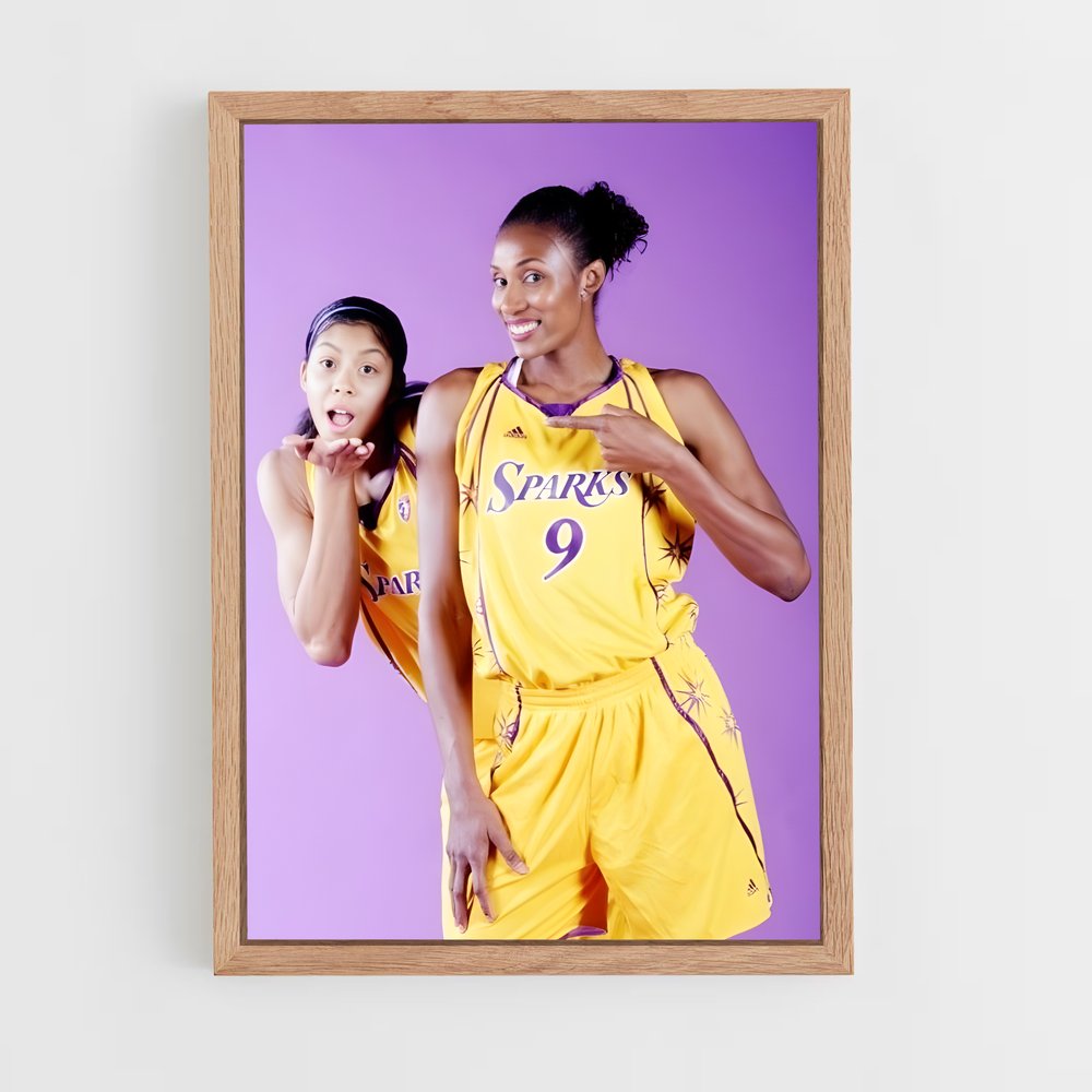 ap-candace parker-7 cadre Bois clair