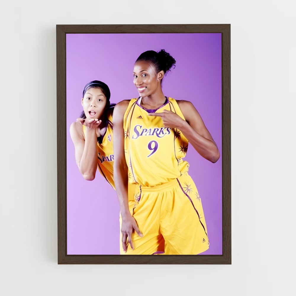 ap-candace parker-7 cadre Bois foncé