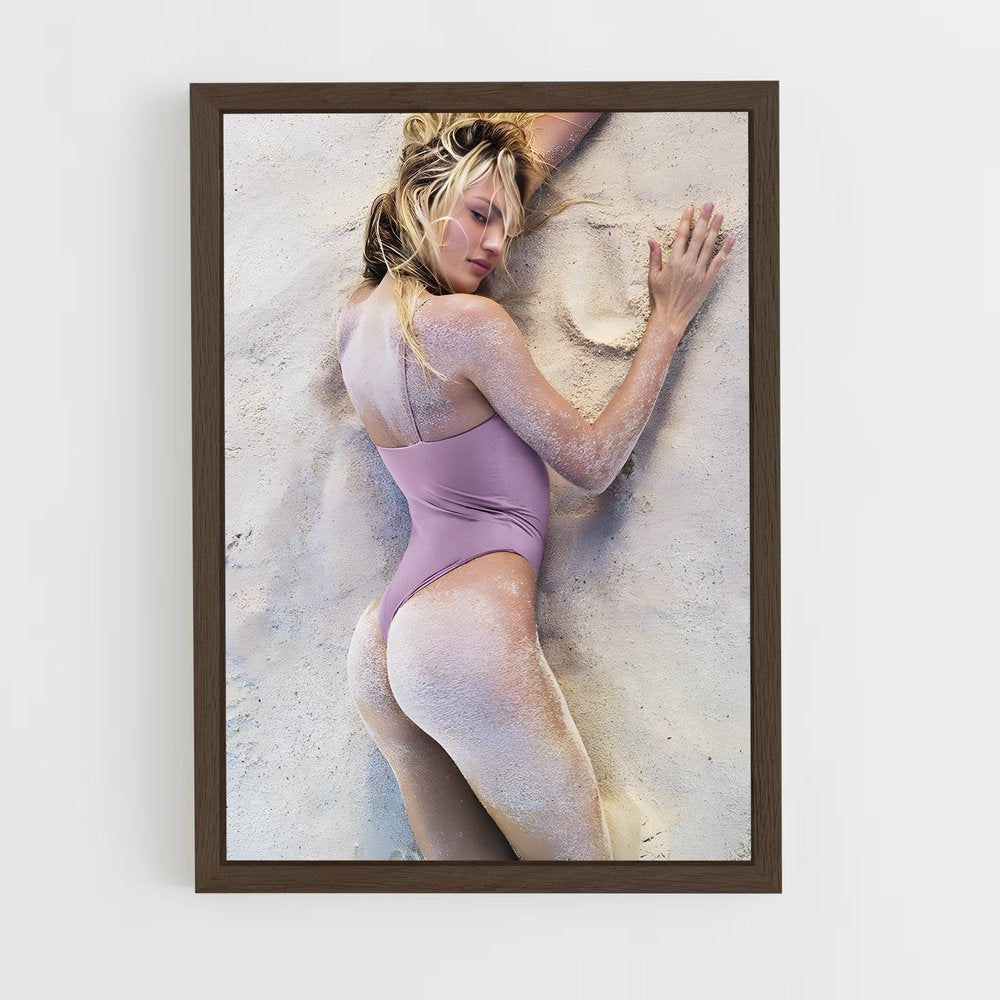 ap-candice swanepoel-4 cadre Bois foncé