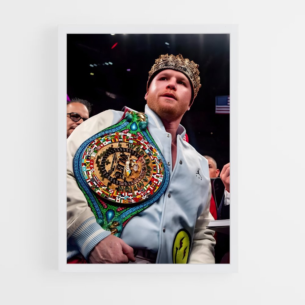 ap-canelo alvarez-1 cadre Blanc
