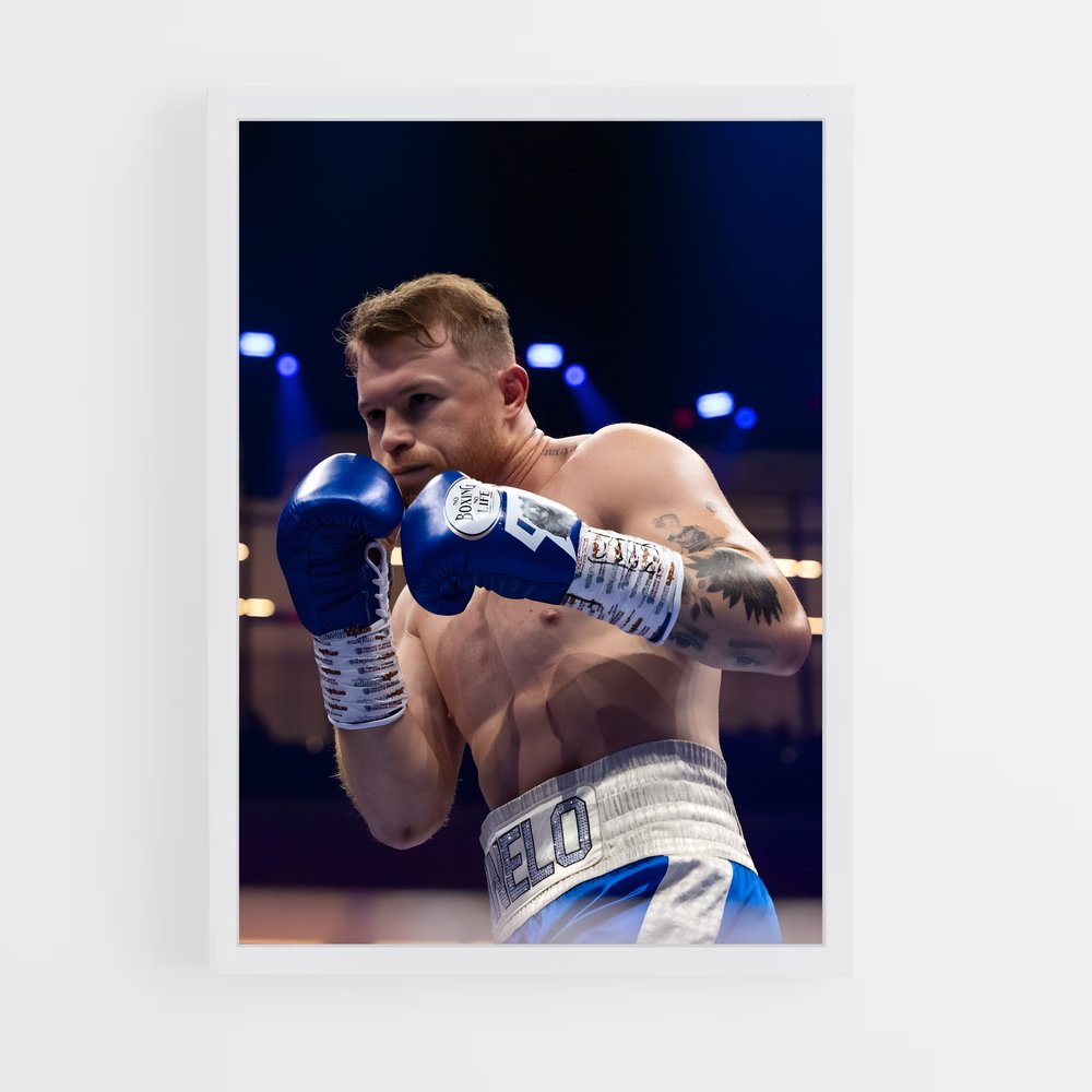 ap-canelo alvarez-12 cadre Blanc
