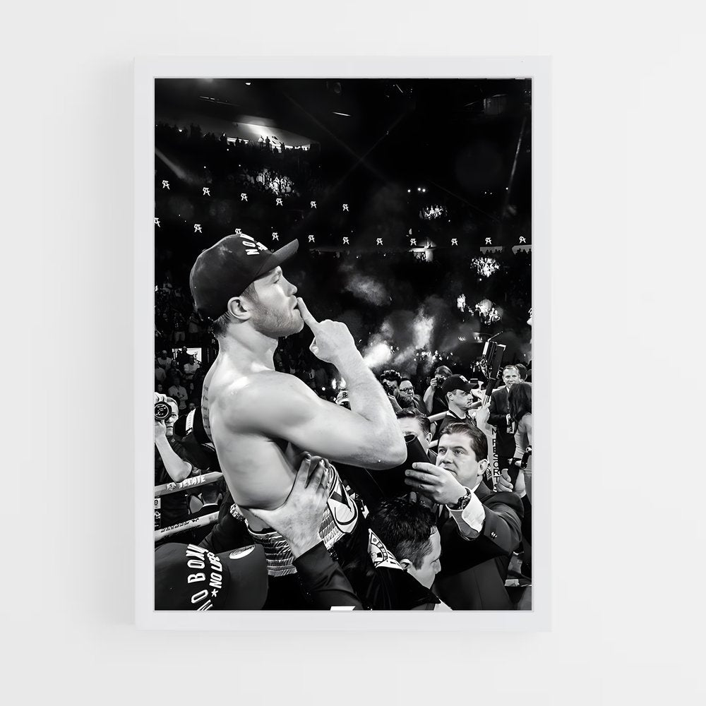 ap-canelo alvarez-2 cadre Blanc