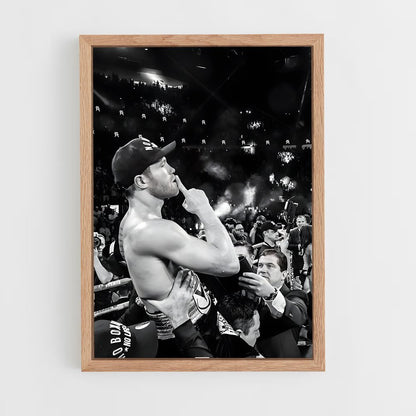 ap-canelo alvarez-2 cadre Bois clair