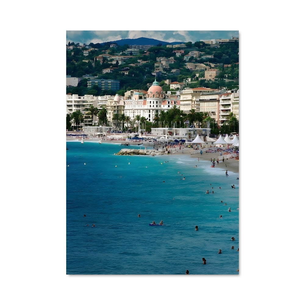 Poster Plage de Cannes