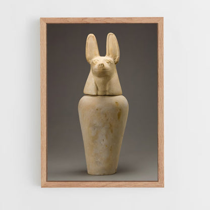 ap-canopic jars-2 cadre Bois clair