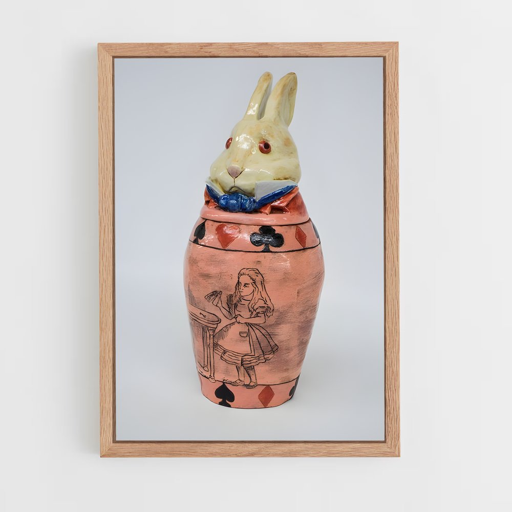 ap-canopic jars-3 cadre Bois clair