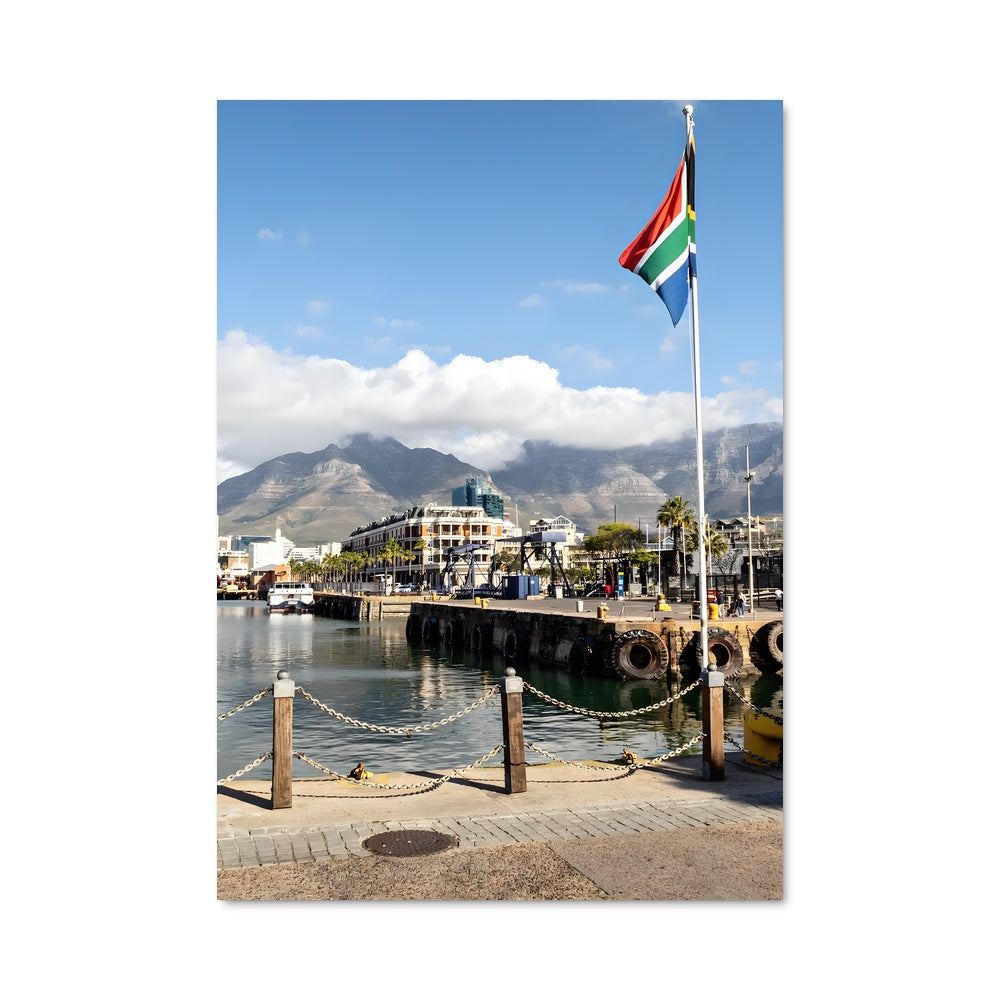 Poster Voile de Cape Town