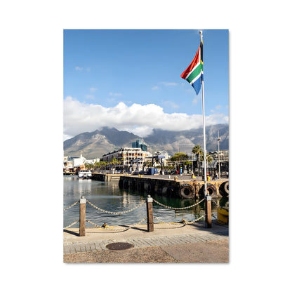 Poster Voile de Cape Town