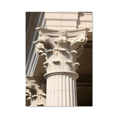 Poster Fleur de Colonne