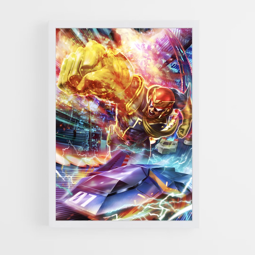 ap-captain falcon-3 cadre Blanc