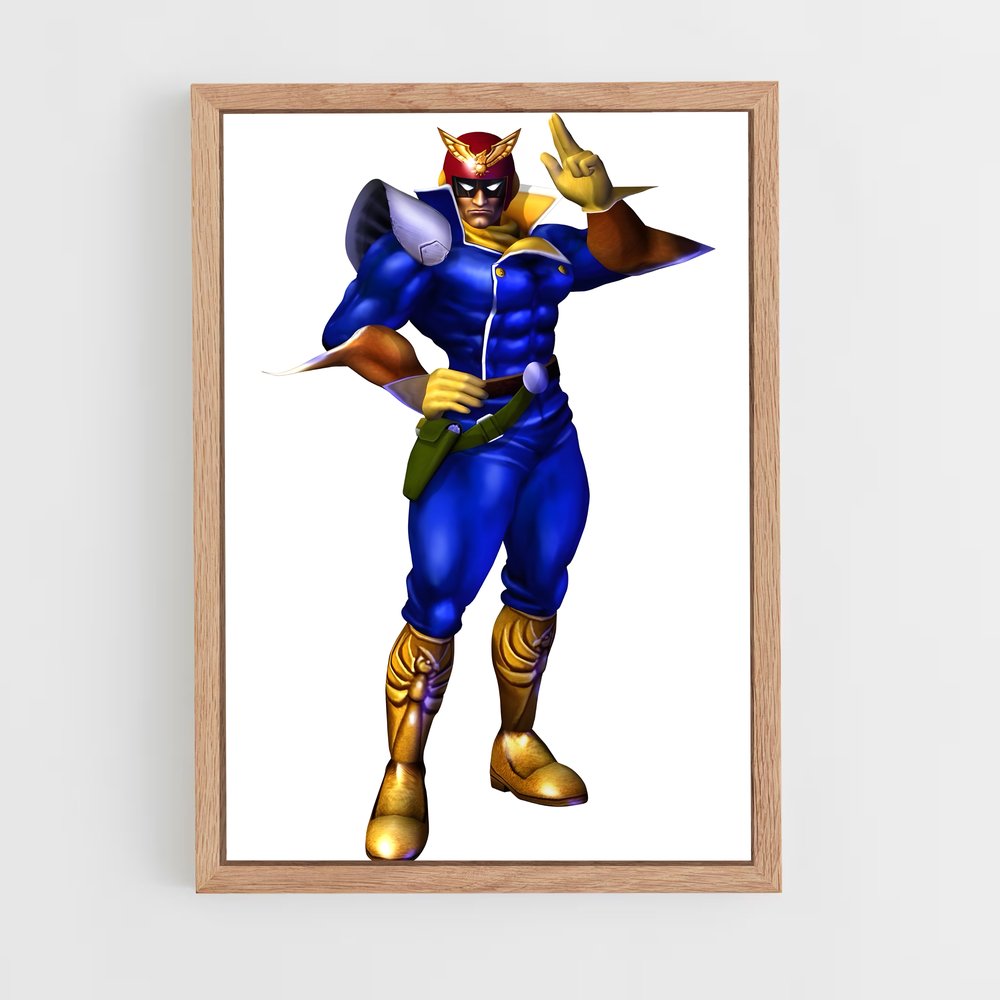 ap-captain falcon-4 cadre Bois clair