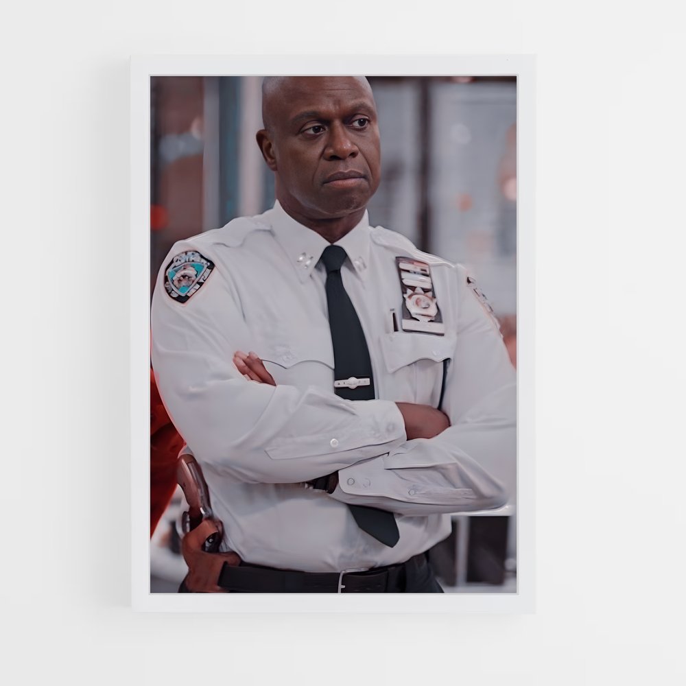 ap-captain holt-3 cadre Blanc