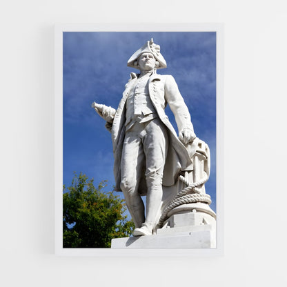 ap-captain james cook-4 cadre Blanc