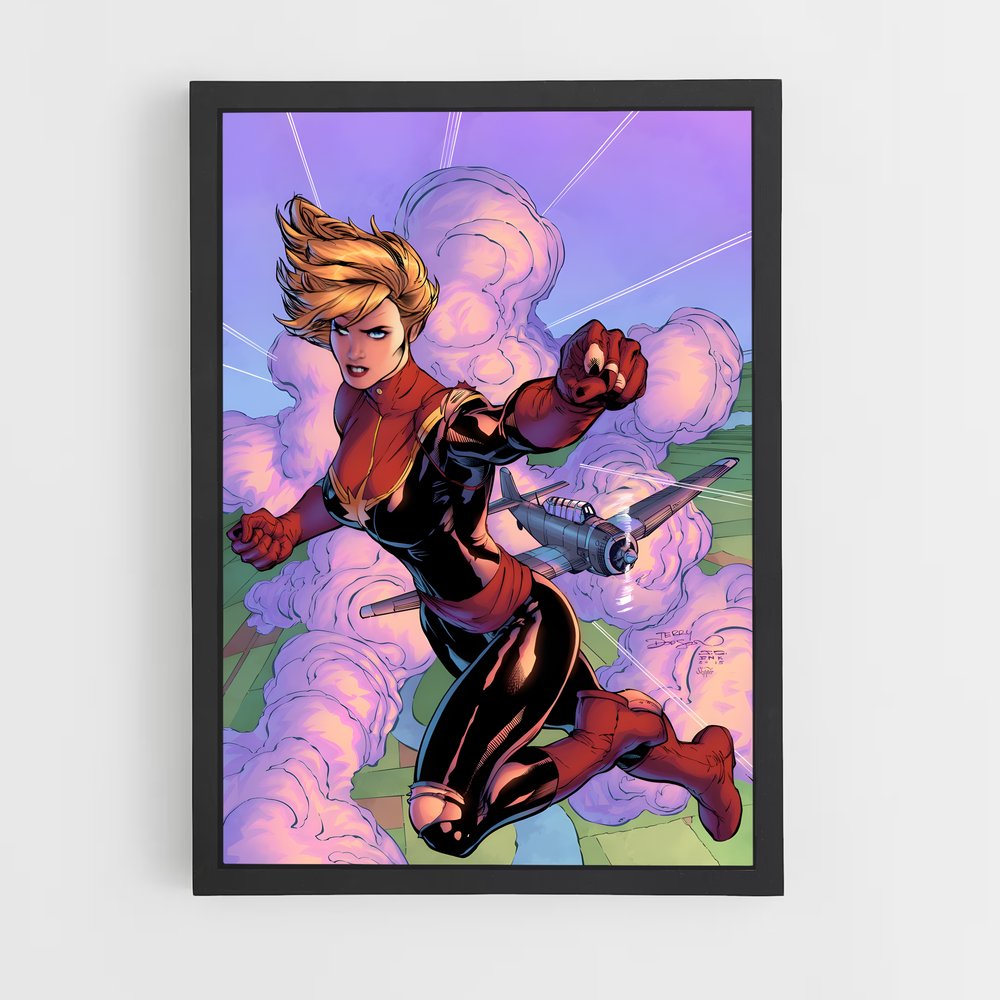 ap-captain marvel-4 cadre Noir
