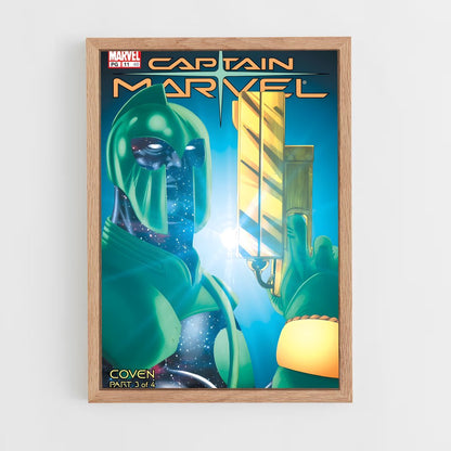ap-captain marvel kree-5 cadre Bois clair