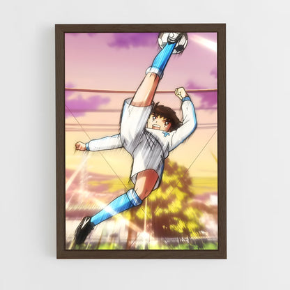 ap-captain tsubasa-2 cadre Bois foncé
