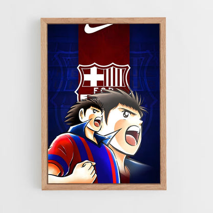 ap-captain tsubasa-7 cadre Bois clair