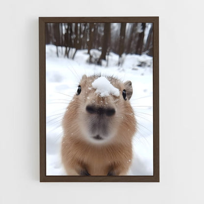 ap-capybara-1 cadre Bois foncé