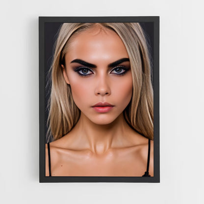 ap-cara delevingne-4 cadre Noir