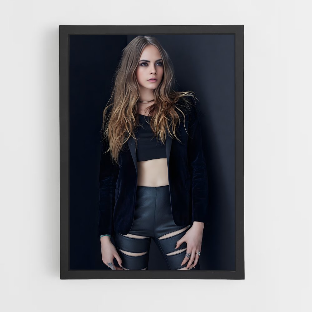 ap-cara delevingne-6 cadre Noir