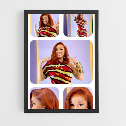 ap-cardi b-11 cadre Noir