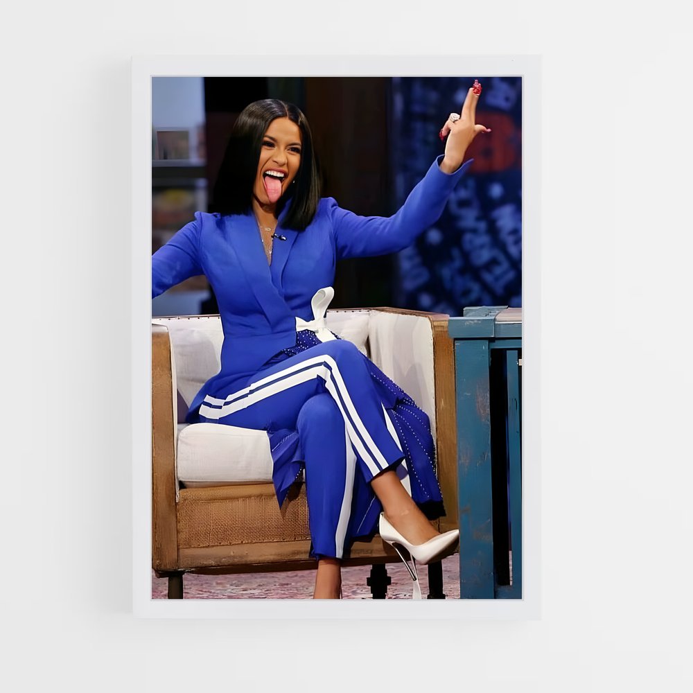 ap-cardi b-5 cadre Blanc