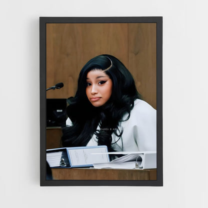 ap-cardi b-6 cadre Noir