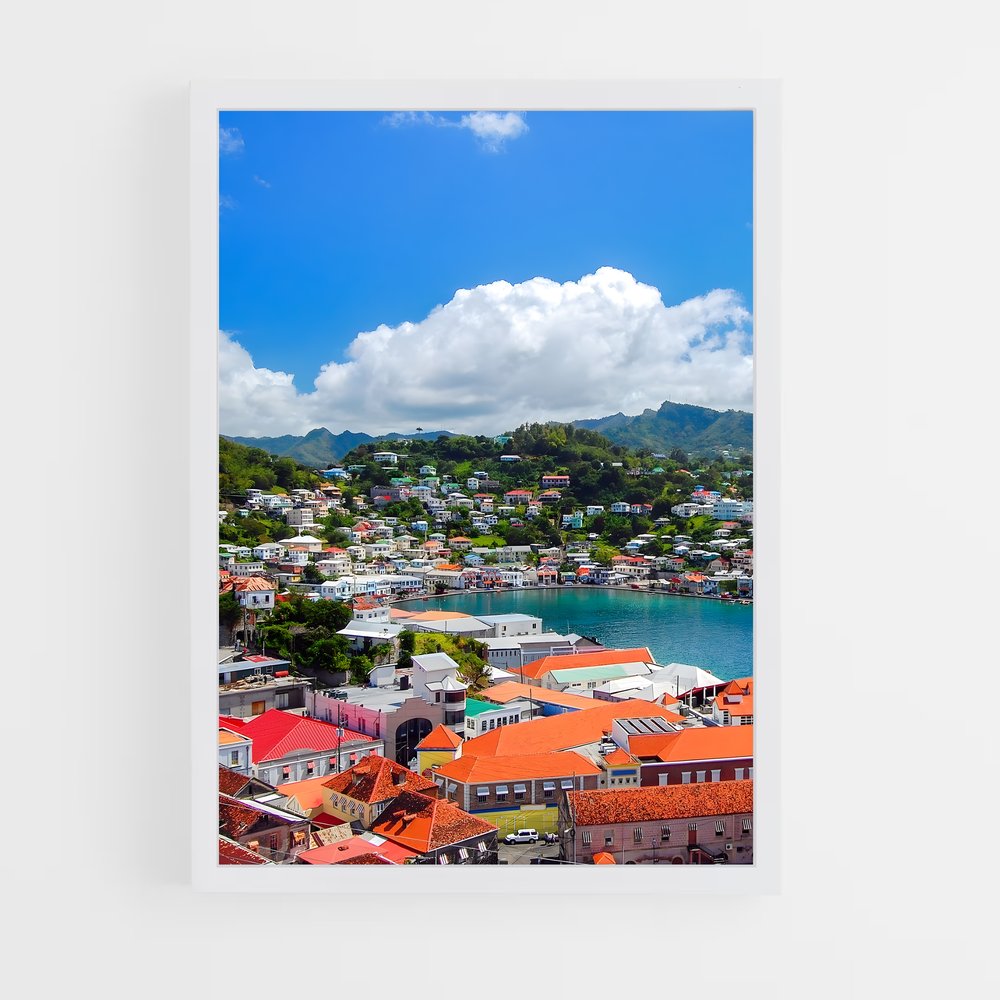 ap-caribbean-3 cadre Blanc