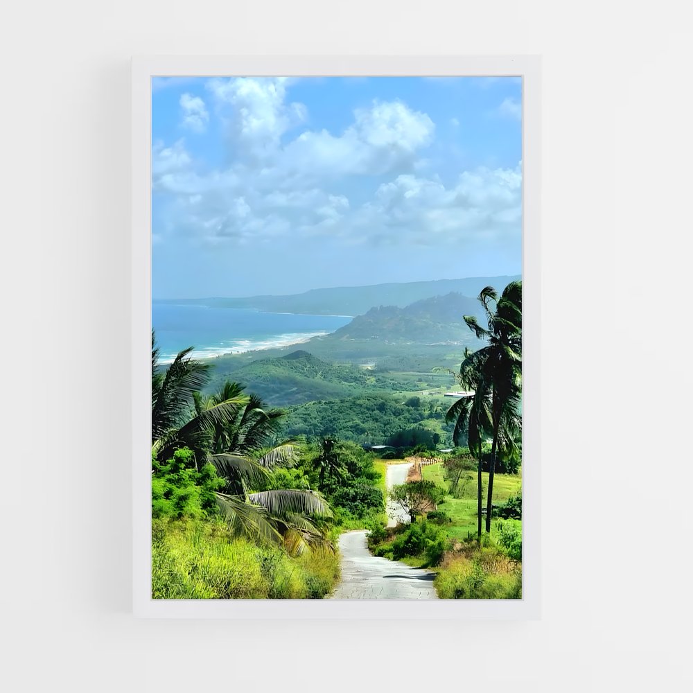 ap-caribbean-9 cadre Blanc