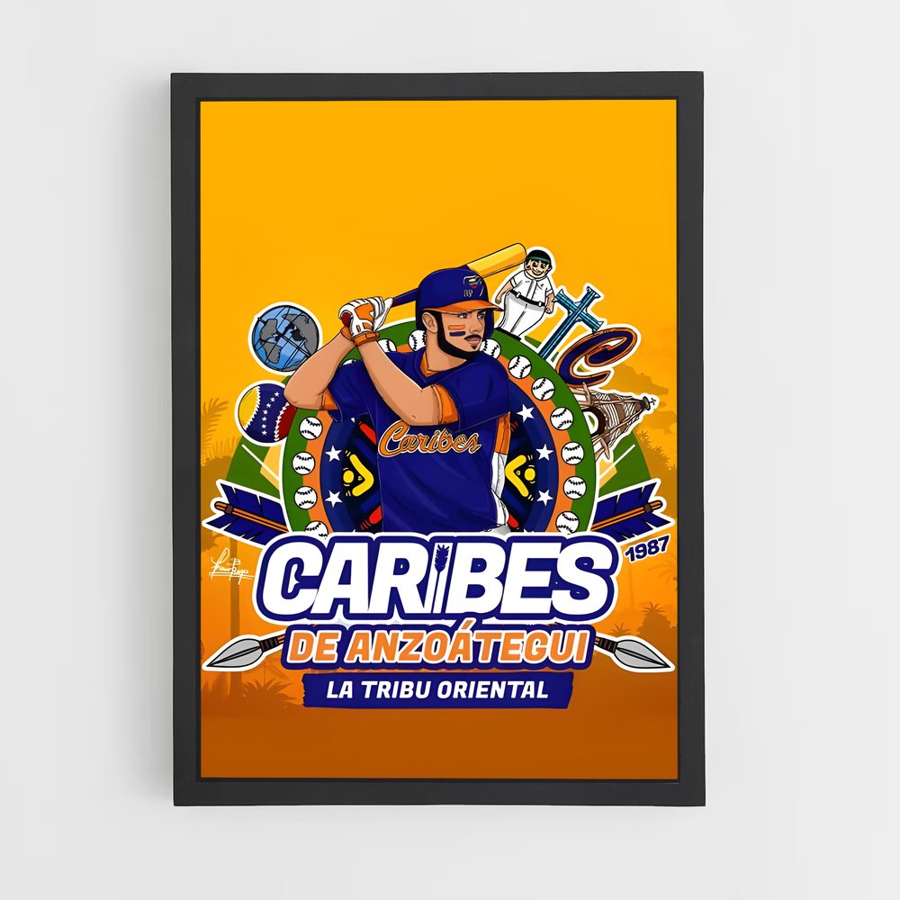 ap-caribes de anzoategui-1 cadre Noir