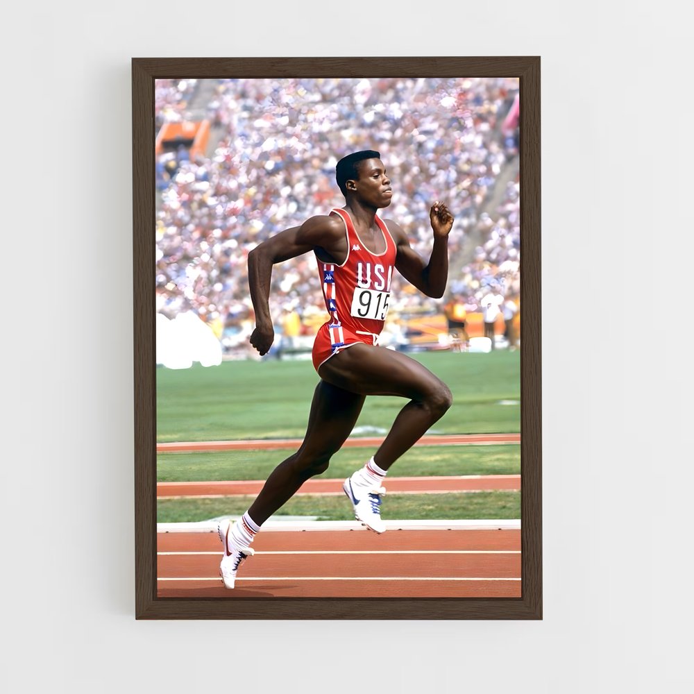 ap-carl lewis-2 cadre Bois foncé