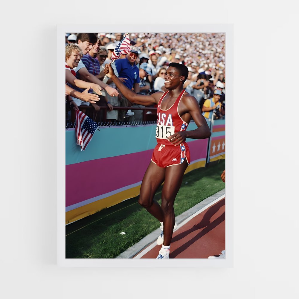 ap-carl lewis-4 cadre Blanc