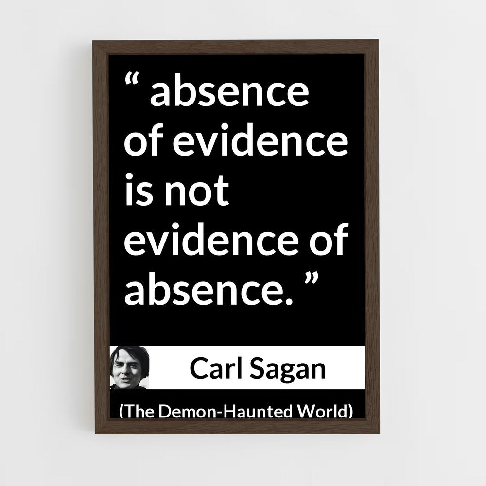 ap-carl sagan-3 cadre Bois foncé