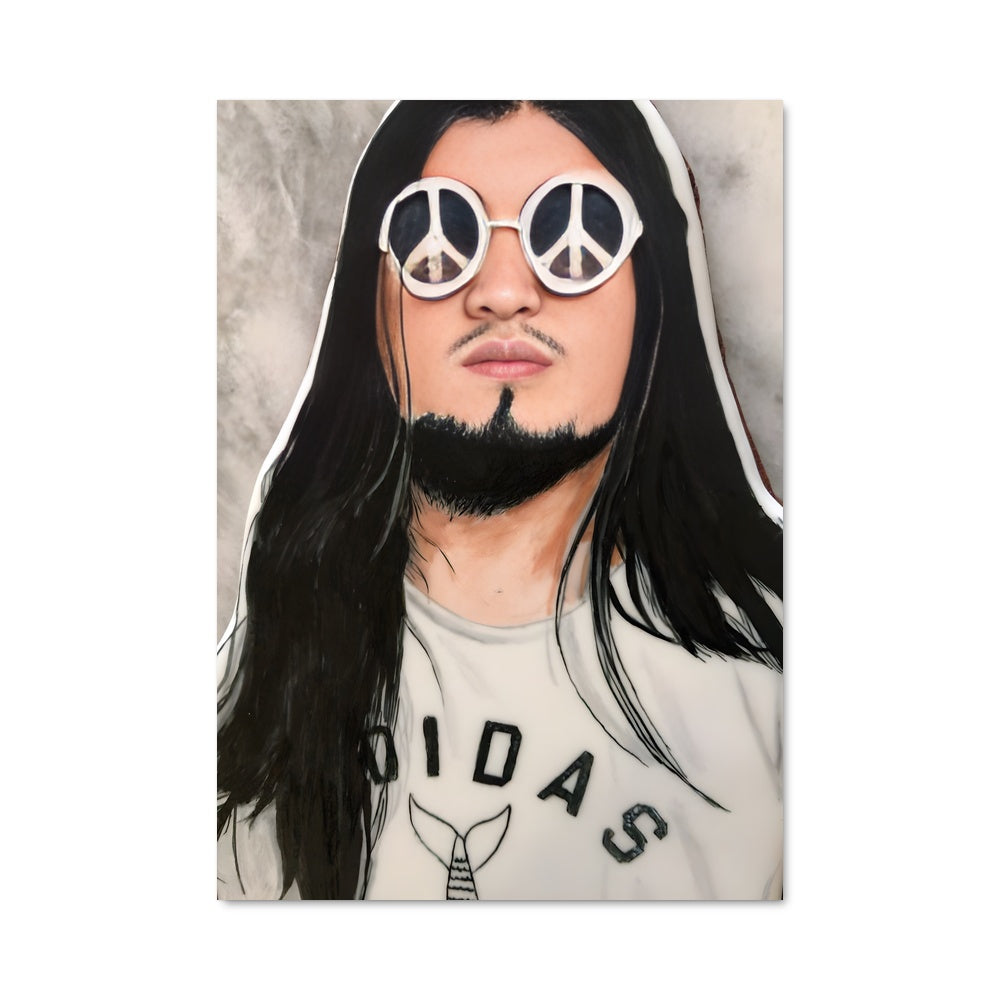 Poster Sunglasses & Long Hair