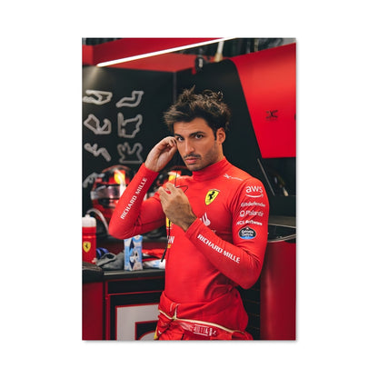 Poster Alonso en Garage