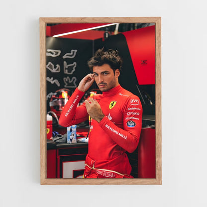 ap-carlos sainz-1 cadre Bois clair